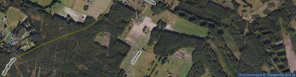 Zdjęcie satelitarne Sosnowa ul.